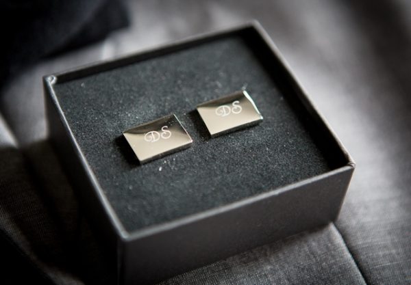 Nikel Plated Cufflink Set